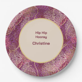 Plato De Papel Adult Birthday Silhouette Stencil Art Pattern