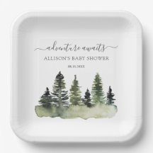 Adventure Awaits Woodland Baby Shower