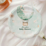 Plato De Papel Adventure Awath Gender Neutral Baby Shower<br><div class="desc">Lleve un toque divertido y aventurero a su ducha de bebé con las placas de papel "Let the Adventure Begin". Estos platos con encanto presentan un diseño encantador de inspiración natural con ilustraciones extravagantes de animales, árboles y suaves colores pastel. Perfecto para servir comida, torta o aperitivos, le dan una...</div>