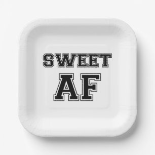 PLATO DE PAPEL AF SWEET