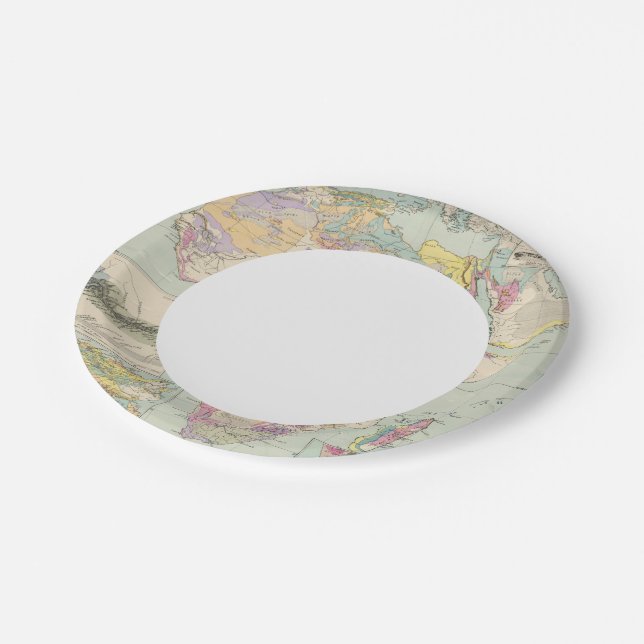 Plato De Papel Afrika - Mapa Atlas de África (Angular)