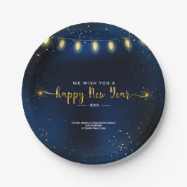 Plato De Papel Agregar detalles de organización familiar de año n