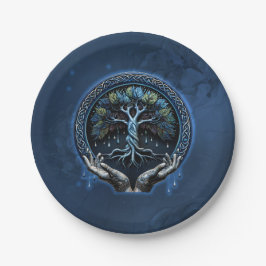 Plato De Papel Agua y sabiduría: El místico árbol celta de la vid