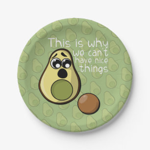 Plato De Papel Aguacate lindo esta es la razón por la cual no