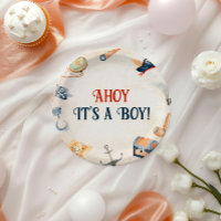 Ahoy es el Baby Shower de un muchacho pirata