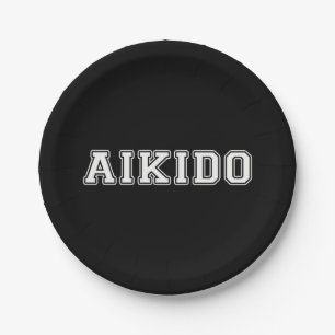 Plato De Papel Aikido