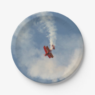 Plato De Papel Airshow Stunt Biplane