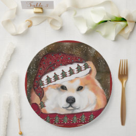 Plato De Papel Akita