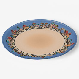 Plato De Papel Al fin Jerusalén