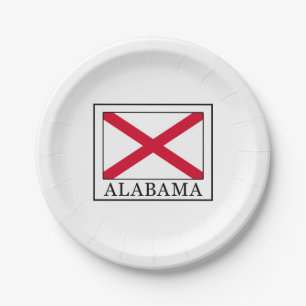 Plato De Papel Alabama
