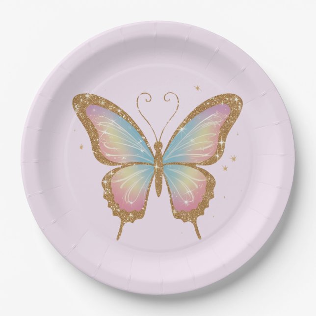 PLATO DE PAPEL ALAS COLORADAS (Anverso)