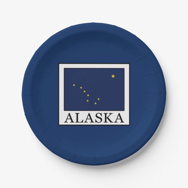 Plato De Papel Alaska (Anverso)