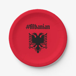 Plato De Papel Albanés
