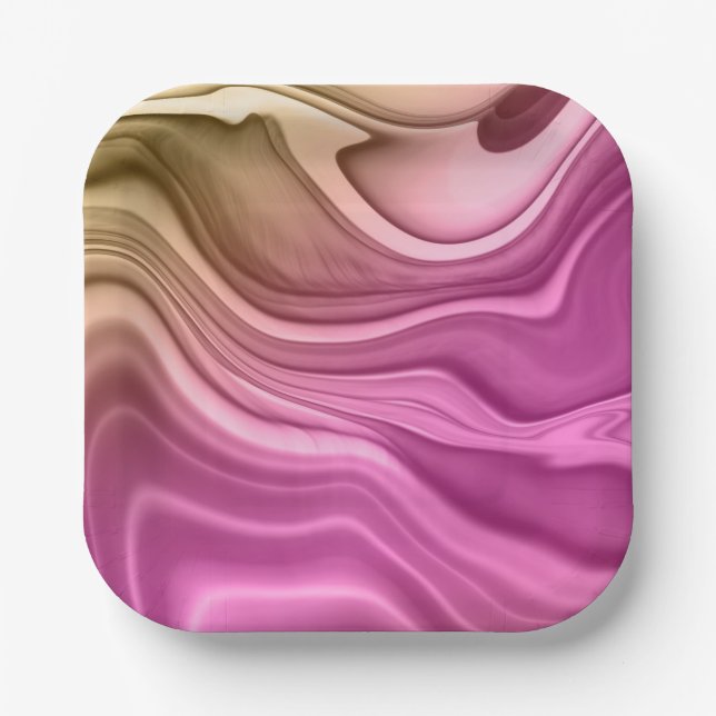 Plato De Papel Alcohol Ink Set Aurora Digital Paper-40817 (Anverso)