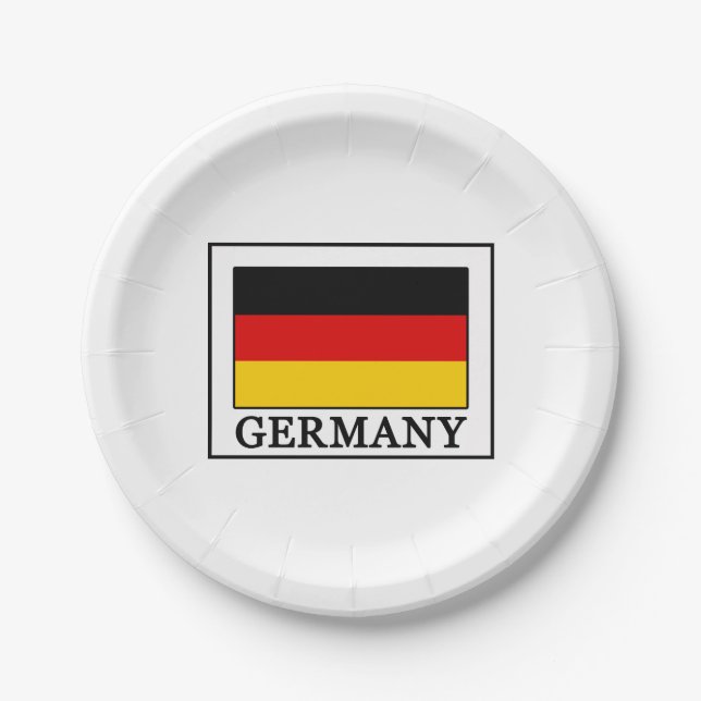Plato De Papel Alemania (Anverso)