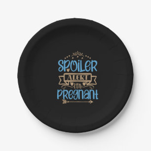 Plato De Papel alerta de spoiler que estoy embarazada