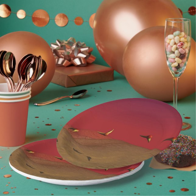 Plato De Papel Alien Flight (Multi)