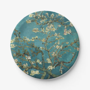 Plato De Papel Almond Blossom