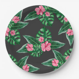 Plato De Papel Aloha Baby Shower