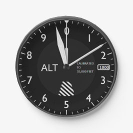 Plato De Papel Altímetro de aeronaves