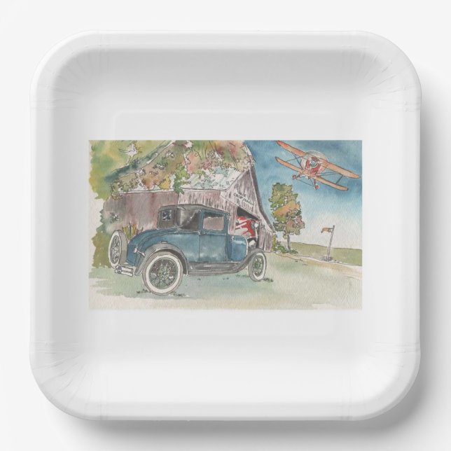 Plato De Papel Alto vuelo (Anverso)