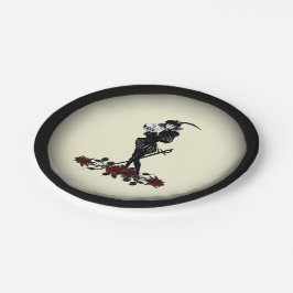 Plato De Papel Amarillo de Hamlet