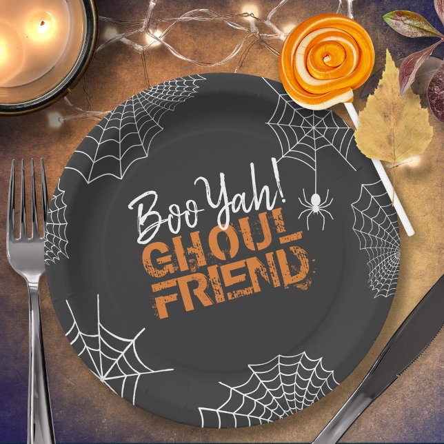Plato De Papel Amigo de Boo Yah Ghoul Halloween ID684 (Subido por el creador)