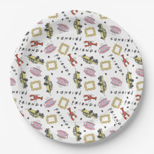 Plato De Papel AMIGOS™ El que tiene cumpleaños