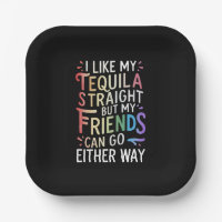 Amigos heterosexuales de tequila van de cualquier 
