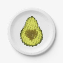 Amor de aguacate garabateado