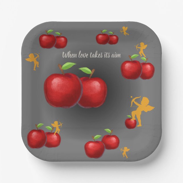 Plato De Papel Amor divino (Anverso)