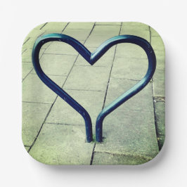 Plato De Papel Amor, en la ciudad