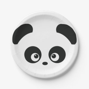 Plato De Papel Amor Panda®