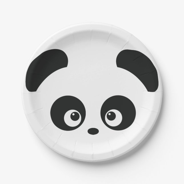 Plato De Papel Amor Panda® (Anverso)