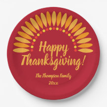 Añadir nombre año Feliz Día de Acción de Gracias Y