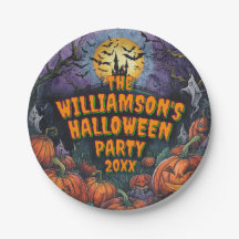 Añadir nombre año fiesta de Halloween 7"