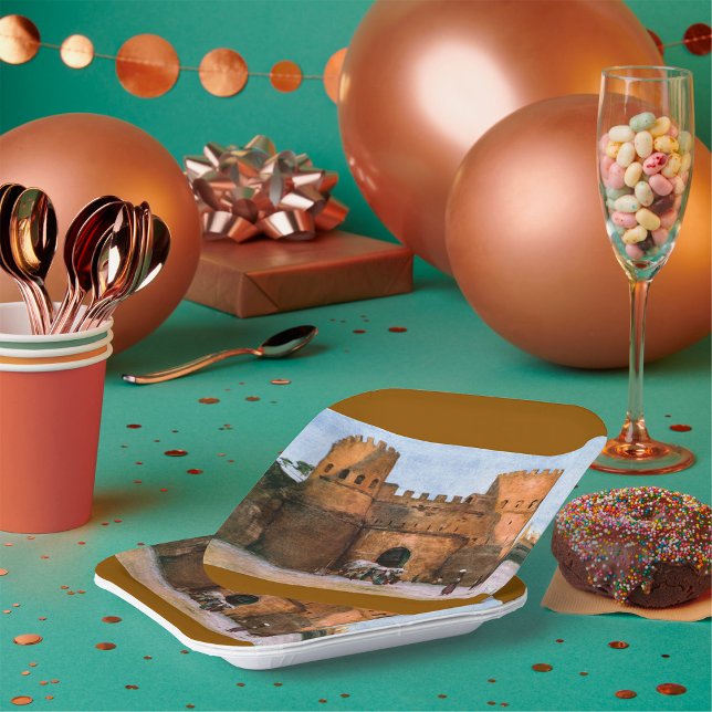 Plato De Papel Ancient Roman Historic Architecture (Subido por el creador)