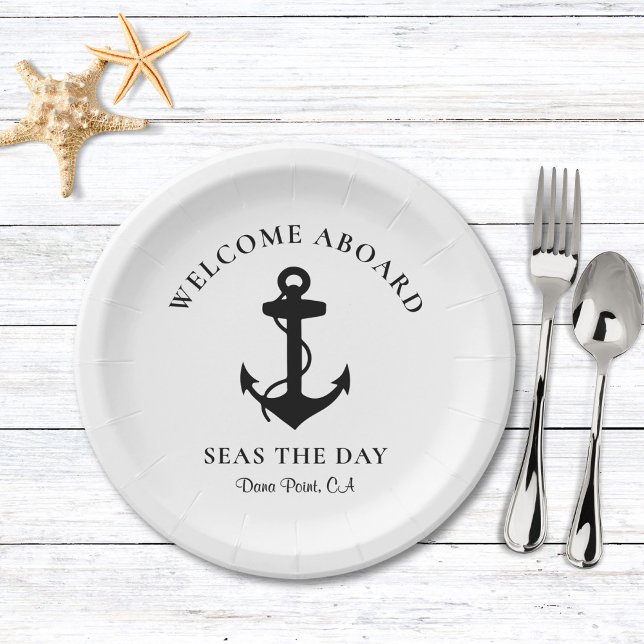 Plato De Papel Anclaje náutico (Subido por el creador)