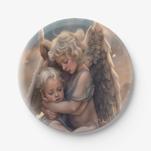 Plato De Papel Angels (Anverso)