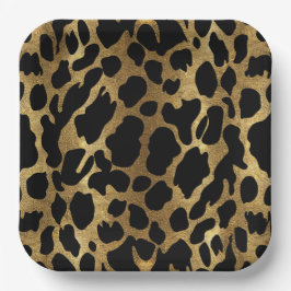 Plato De Papel Animal Prints