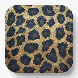 Plato De Papel Animal Prints