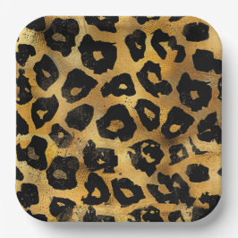 Plato De Papel Animal Prints