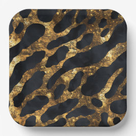 Plato De Papel Animal Prints