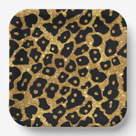 Plato De Papel Animal Prints