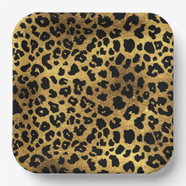 Plato De Papel Animal Prints