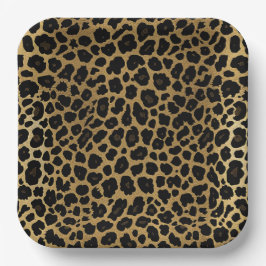 Plato De Papel Animal Prints