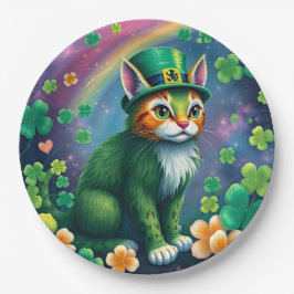 Plato De Papel Animales afortunados disfrazados - Diversión en Sa