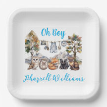 animales del bosque baby shower