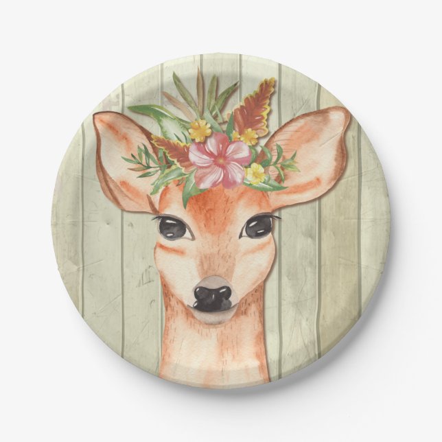 PLATO DE PAPEL ANIMALES FIESTAS (Anverso)