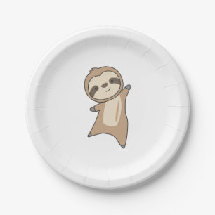 Plato De Papel Animales Tradicionales Para Niños Con Lemas Divert